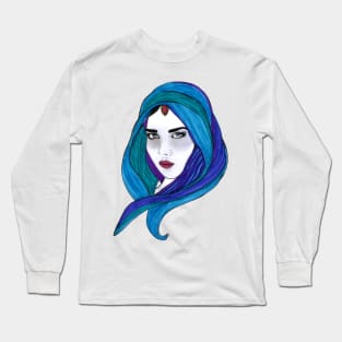 Arabic Woman Long Sleeve T-Shirt